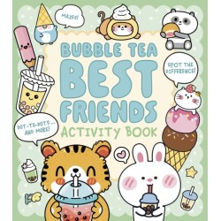 Bubble Tea Best Friends Activity Book: Mazes, Spot the Difference, Dot-to-Dot, and More!
