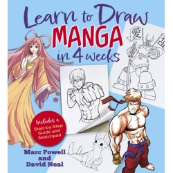 Learn to Draw Manga in 4 Weeks: Includes a Step-by-Step Guide and Sketchpad