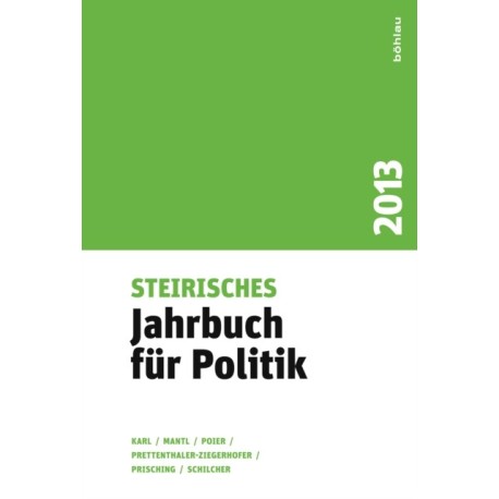 Steirisches Jahrbuch fur Politik