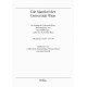 Die Matrikel der Universitat Wien: VIII. Band 1746/47 – 1777/78. (VI. Reihe: Quellen zur Geschichte der Universitat Wien, 1. Abteilung)