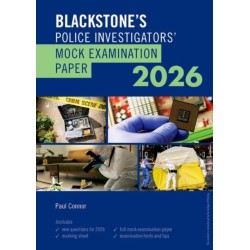 Blackstone's Police Investigators' Mock Exam 2026