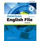 American English File fourth edition Level 2 Workbook: Print Student Workbook
