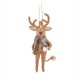 Reindeer with Coffee Felt Decoration