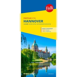 Hannover, Falk Stadtplan Extra