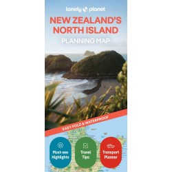 Lonely Planet Planning Map: New Zealand's North Island