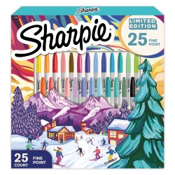 Marker Sharpie Fine 1,00mm Holiday Edition ass (25)