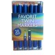Favorit Twin Markers, Dual 2-i-1 tusch - 24 stk i æske
