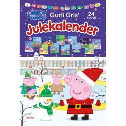 Peppa Pig - Gurli Gris' julekalender - med 24 billedbøger
