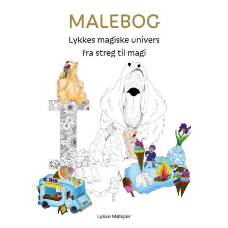 Malebog: Lykkes magiske univers fra streg til magi