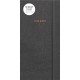 Charcoal Sunday Start Deluxe Slim Diary 2026
