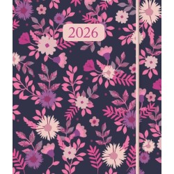 Ditsy Flowers Square Pocket Diary 2026