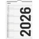 Mayland: Familiekalender Black and white 3 kol. 2026