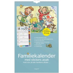 Mayland: Familiekalender Otto Dickmeiss & Lilja Scherfig 4 kol. 2026