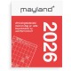 Mayland: Broderikalender m/split og bagsidetekst 2026