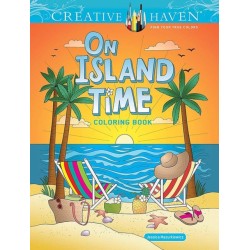 Creative Haven On Island Time Coloring Book