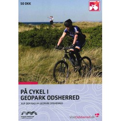På cykel i Geopark Odsherred - kort