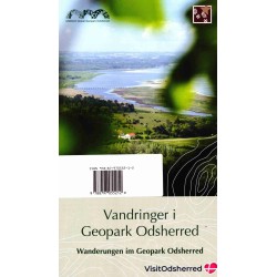 Vandringer i Geopark Odsherred - kort