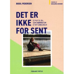 Det er ikke for sent: Et puf til 55+ som drømmer om at nyt arbejdsliv