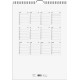 Mayland: Familiekalender Black and white 7 kol. 2026