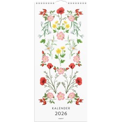 Mayland: Vægkalender Blomster 2026