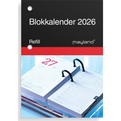 Mayland: Blokkalender REFILL 2026