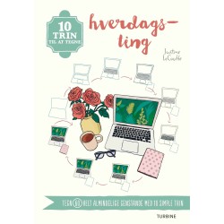10 trin til at tegne hverdagsting: tegn 60 helt almindelige genstande med 10 simple trin