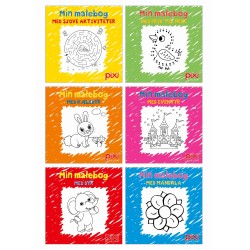 Krea Pixi®-serie 1: Male- og aktivitetsbøger (kolli 48)