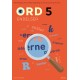 Ord 5. Endelser