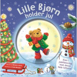 Lille bjørn holder jul: Glitter Globe