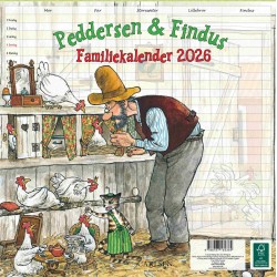 Peddersen & Findus - familiekalender 2026