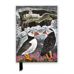 Angela Harding: Fair Isle Puffins (Foiled Journal)