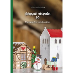 Julepynt i miniperler 3D: Mønstre for hele familien