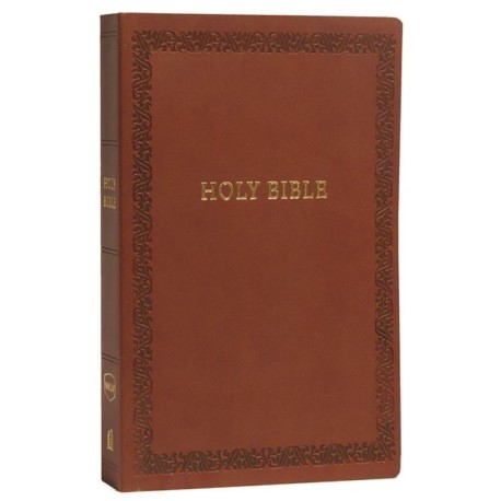 Holy Bible, New King James Version (NKJV) Brown Soft Leathertouch Edition