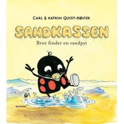 Sandkassen. Bror finder en vandpyt