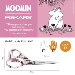 Fiskars Moomin universal saks 21cm Love