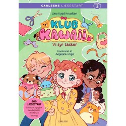 Carlsens Læsestart: Klub Kawaii - Vi syr tasker
