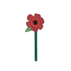 Flower Bookmarks - Poppy