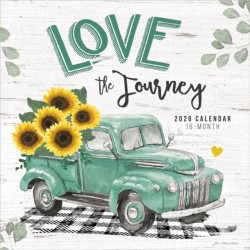 Love the Journey 2026 Square Flap Hopper Calendar