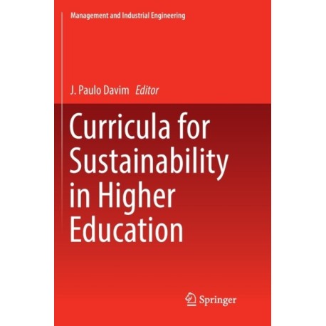 Curricula for Sustainability in Higher Education