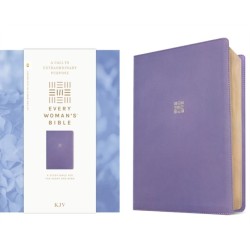 KJV Every Woman's Bible, Filament Enabled, Periwinkle
