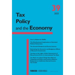 Tax Policy and the Economy, Volume 39