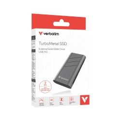 VERBATIM TurboMetal SSD USB 4.0 2TB