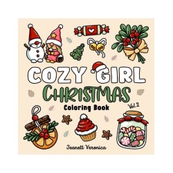 Cozy Girl Christmas Vol. 2: Coloring Book