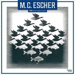 M.C. Escher 2026 Square Flap Calendar