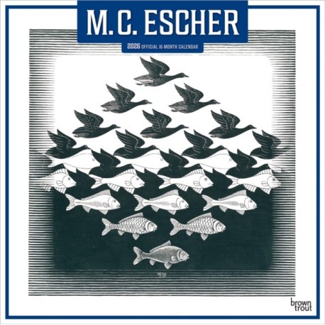 M.C. Escher 2026 Square Flap Calendar