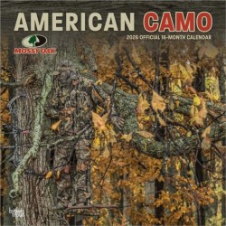 Mossy Oak American Camo 2026 Square Calendar