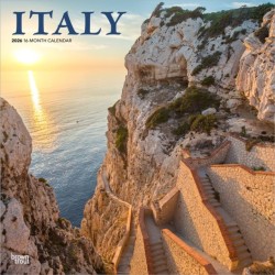 Italy 2026 Square Flap Calendar