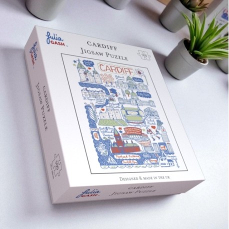 Julia Gash 500 Piece Jigsaw - Cardiff