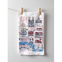 Julia Gash Cotton Tea-towel - York