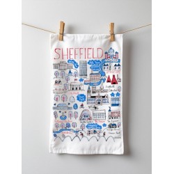 Julia Gash Cotton Tea-towel - Sheffield